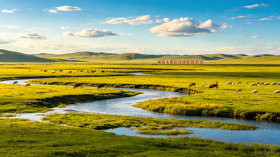5 - day, 4 - night private small group tour to the grassland, wetland and border in Hulunbuir